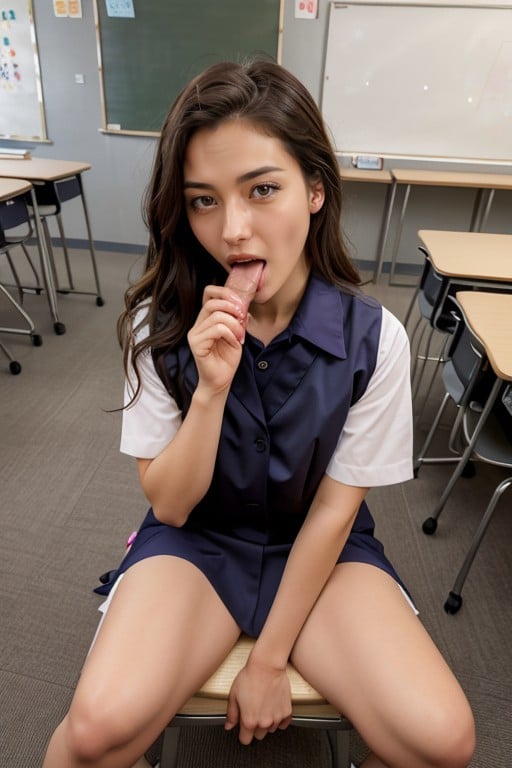 School Uniform, Ahegao, Harem AI Porn