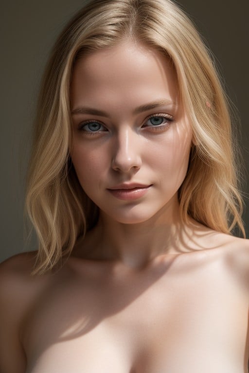 Blonde Hair, Skinny, Scandinavian AI Porn