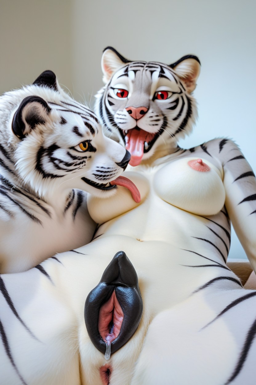 Tiger, Dark Pussy, Pussy Juice Furry AI Porn