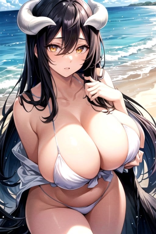Massive Breast, Bikini, Beach Hentai AI Porn