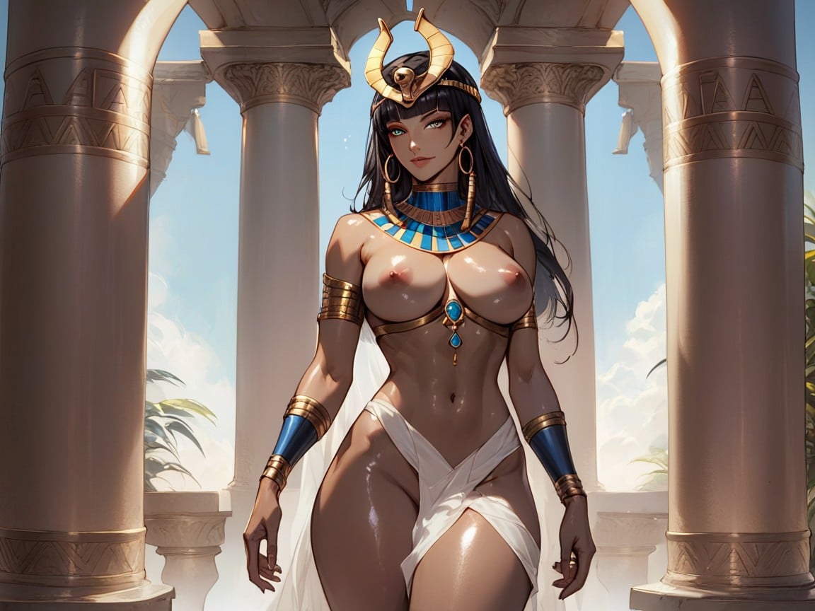 이집트인, 서 있기AI 포르노