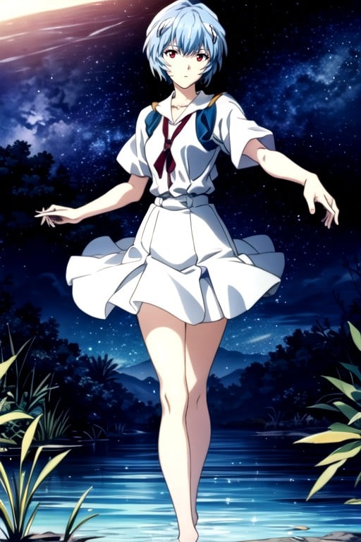 サンプ, Ayanami Rei From Neon Genesis Evangelion, BarefootヘンタイAIポルノ