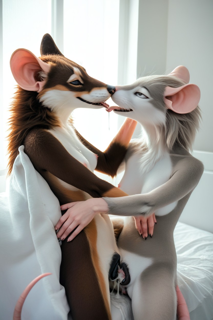 Vaginal Fluids, Mouse, Cum On Body Furry AI Porn