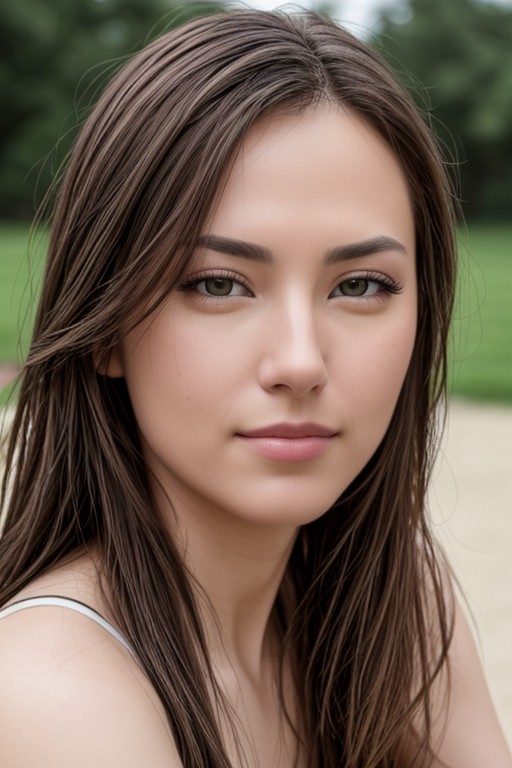 Ponytail, Front View, Latina AI Gay Porn