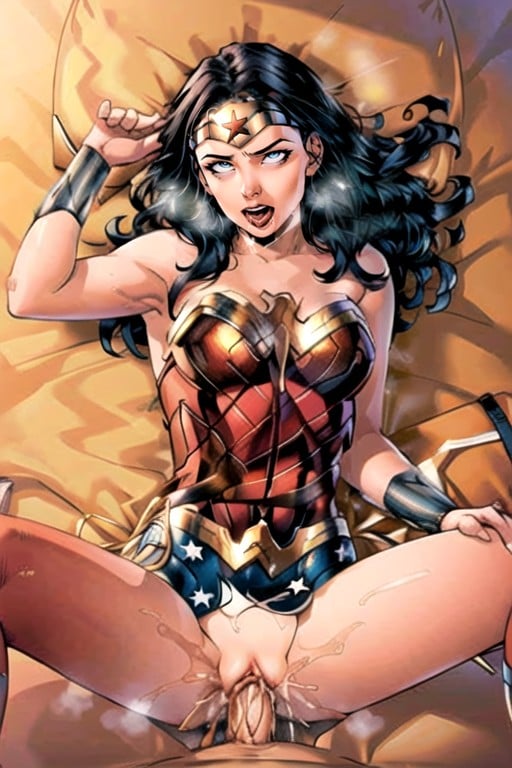 Comic, Wonder Woman (dc), Nsfw Pornografia de IA