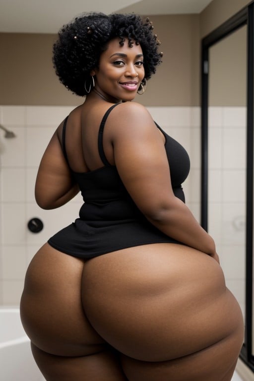 50+, Bbw, Extremely Large Ass AI Porn