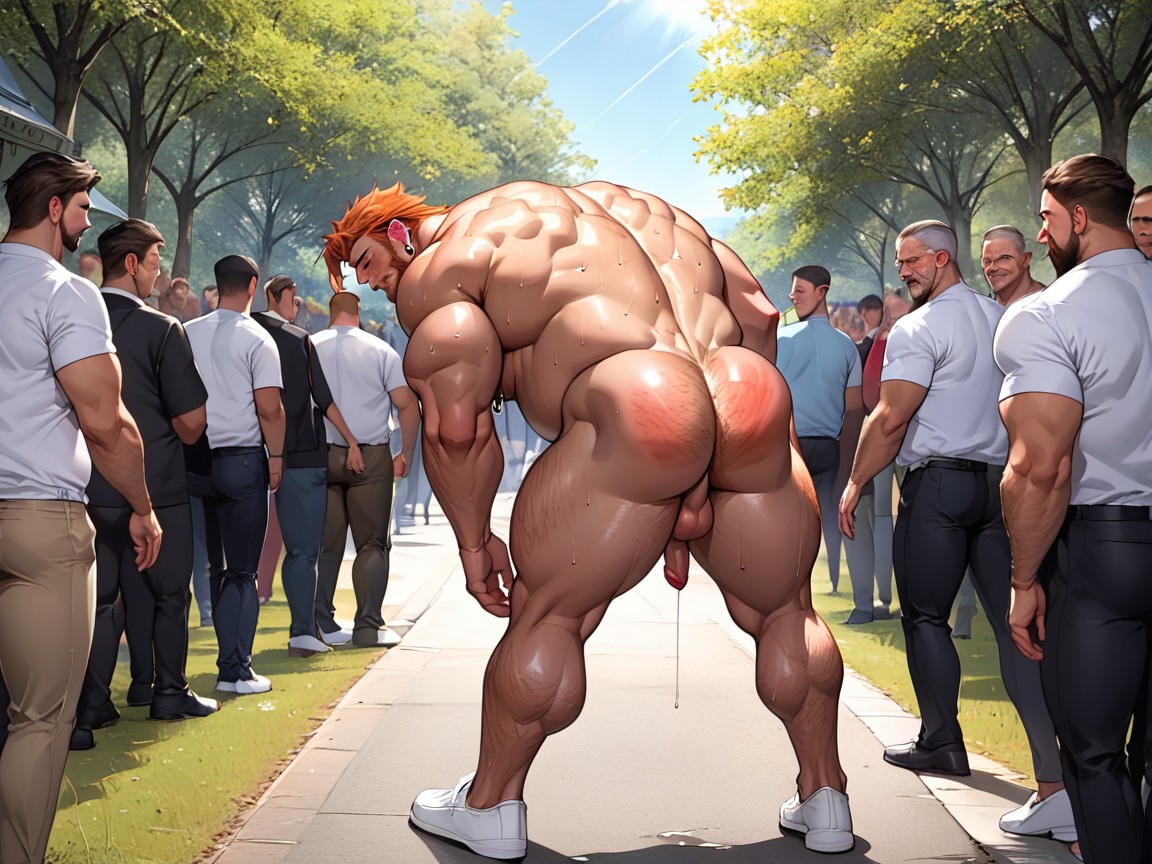 Ginger, Embarrassed , Sunny AI Gay Porn