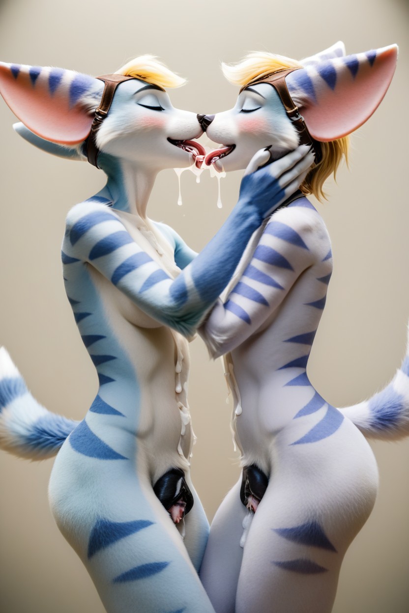 Fit Body, Rivet, Dark Pussy Furry AI Porn