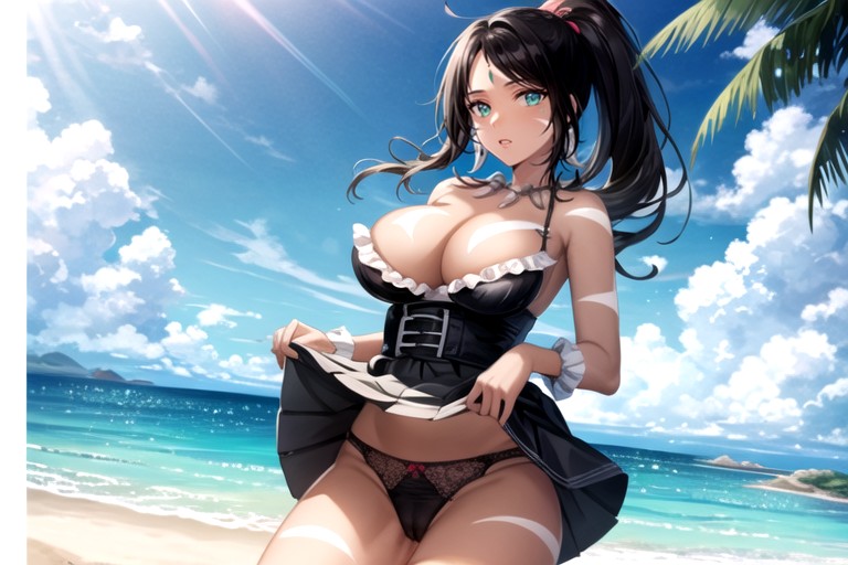 パンチラ, ビーチ, ニダリー (リーグ・オブ・レジェンズ) ファーリーAIポルノ