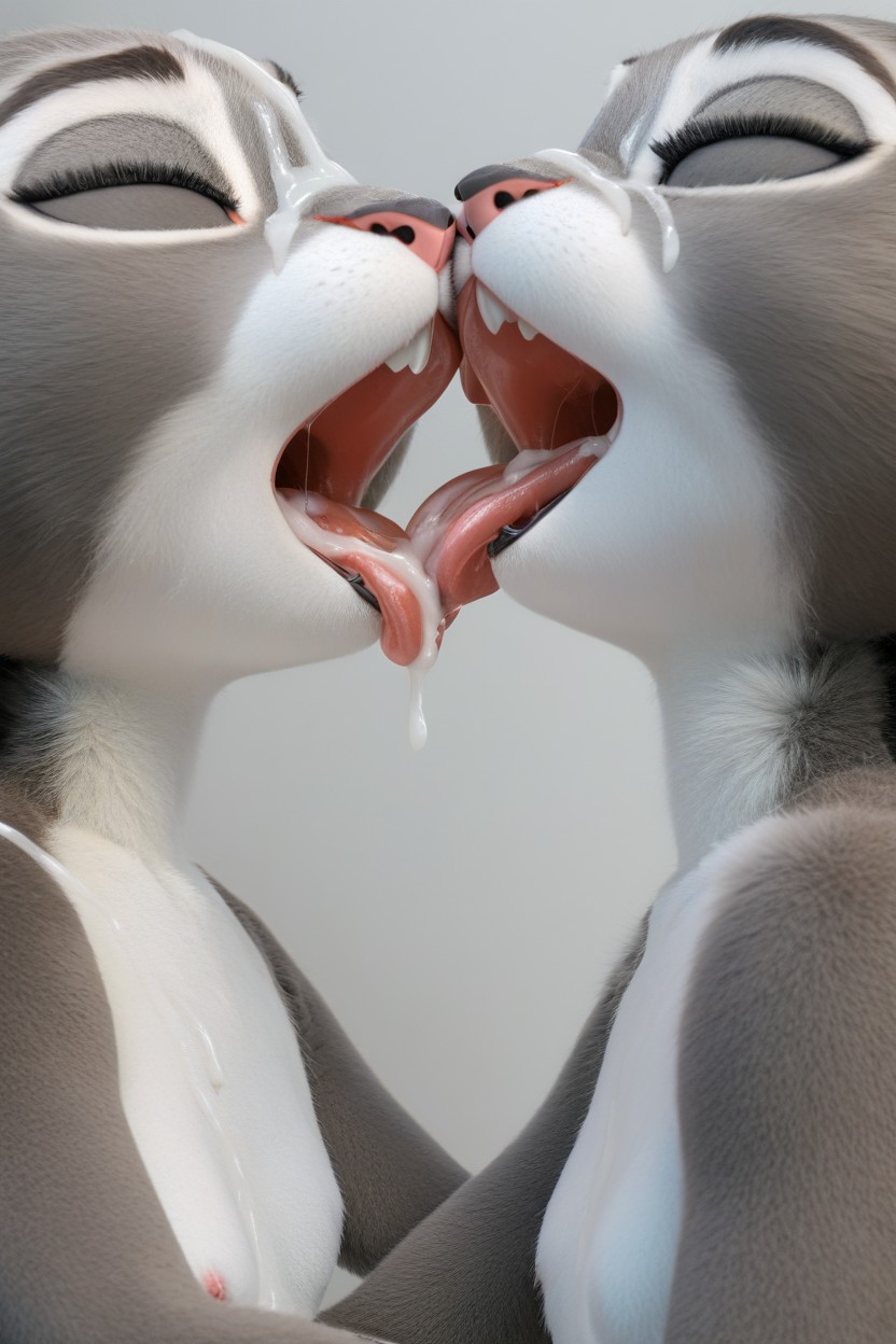 Cum In Face, Cum Covered, Nuzzeling Furry AI Porn