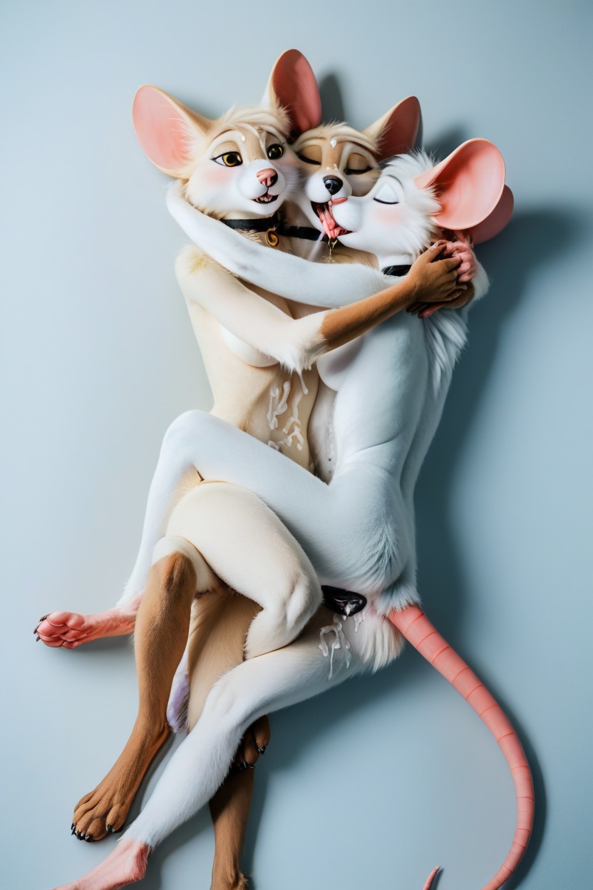 Mouse Anthro, Fit, Fit Body Furry AI Porn