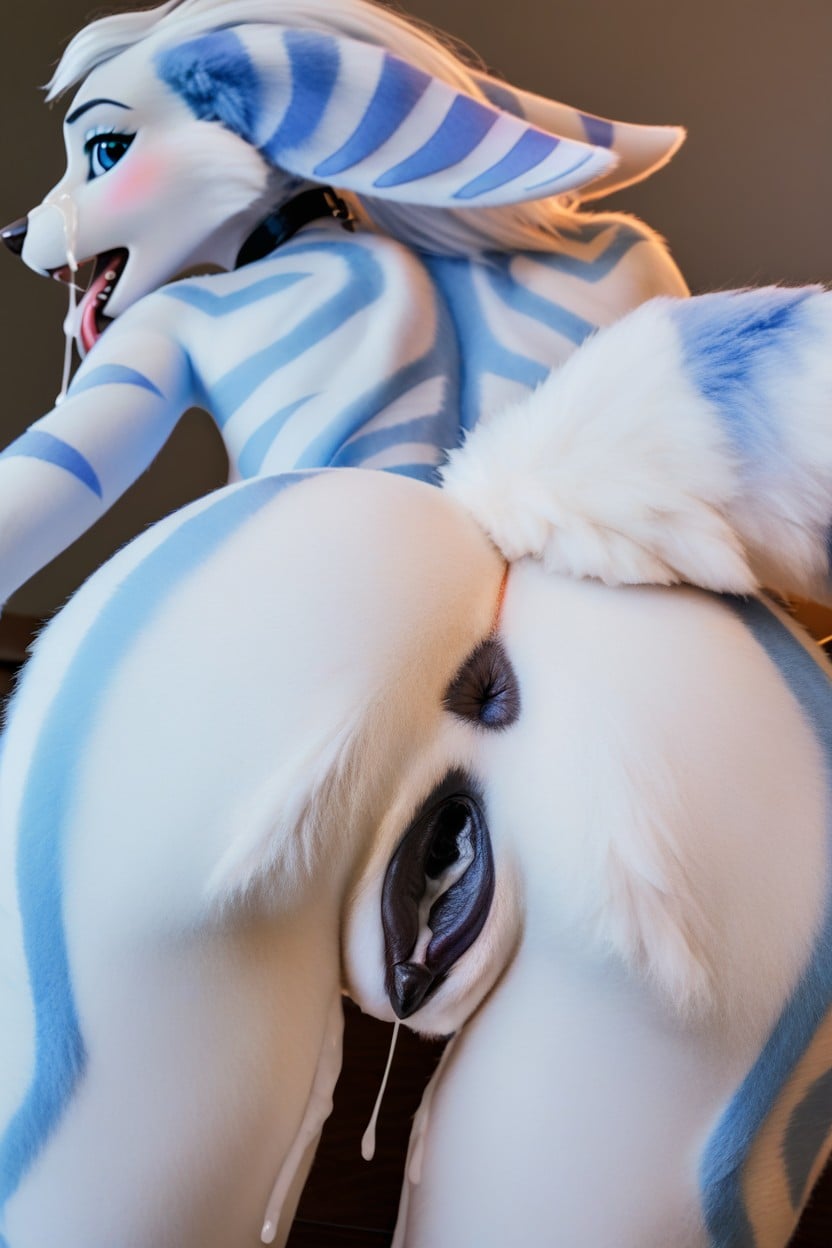 Rivet And Kindred, Rear View, Lesbians Furry AI Porn