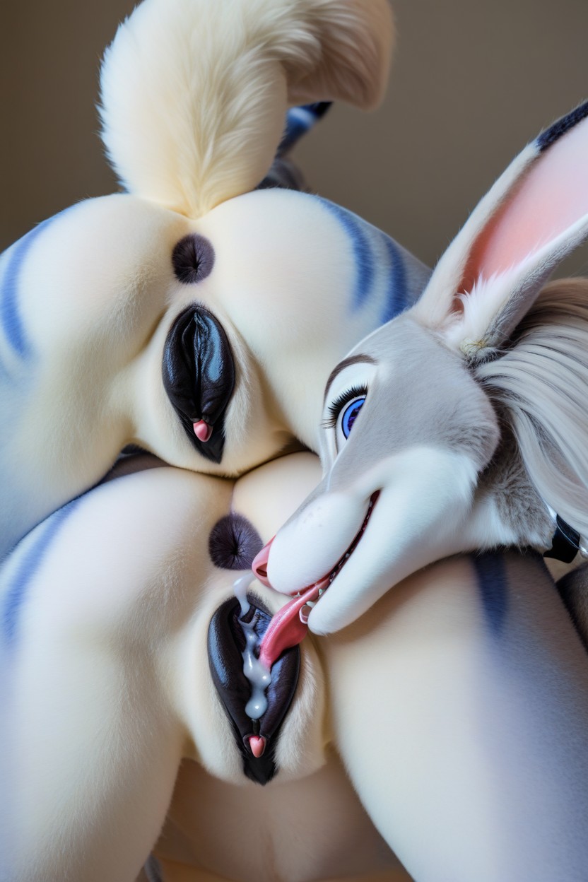 Close Up, Choker, Cuddeling Furry AI Porn