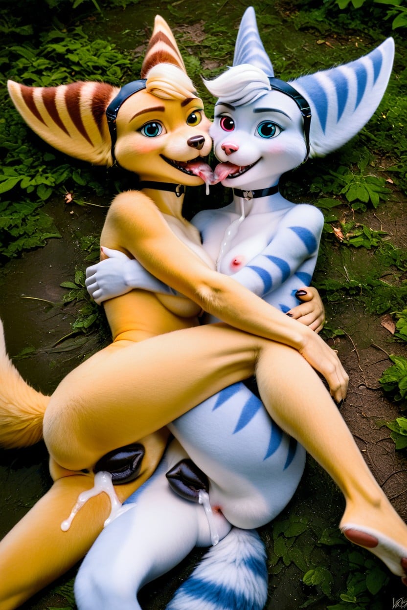 Cum Covered, Swamp, Tongue Furry AI Porn