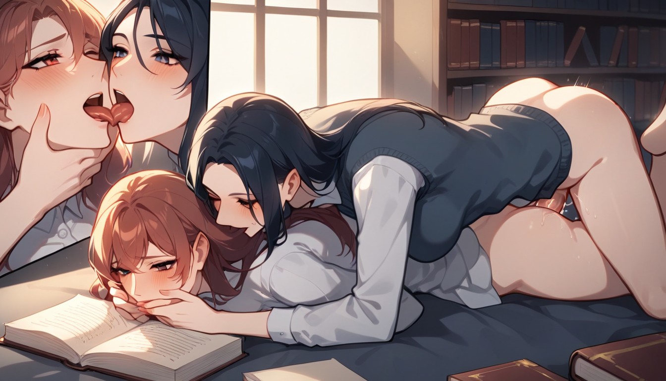 Futanari Her, Multiple Angles, Clothed Girl AI Porn