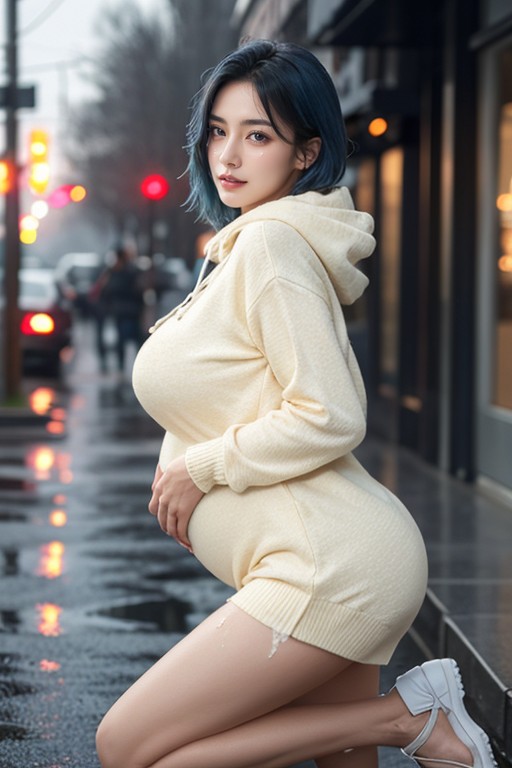 Foggy, Avoid Eye Contact, Excessive Creampie Asian AI Porn