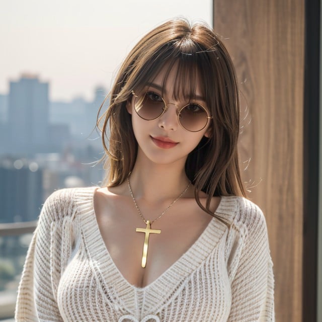 Pechos Grandes, Korean, Bokeh Porno asiático IA
