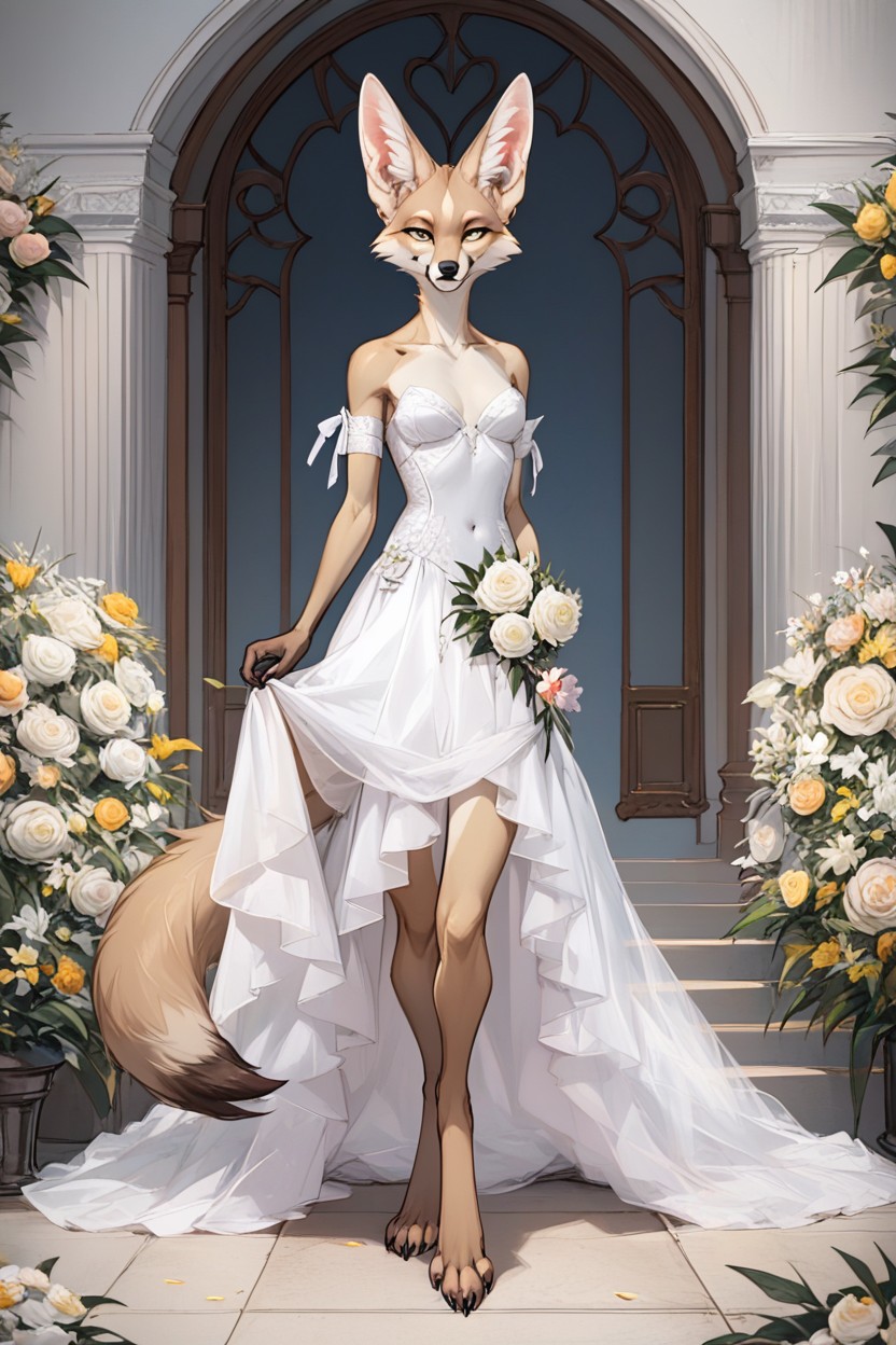 Claws, Paws For Feet, Fox Furry AI Porn