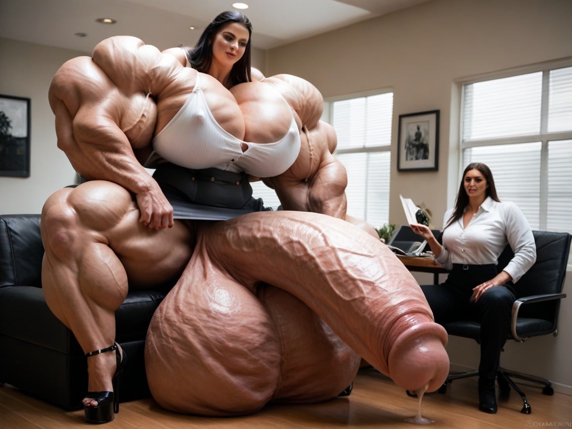 Gigantic Scalene, Gigantic Latissimus Dorsi, Shirt Shemale AI Porn