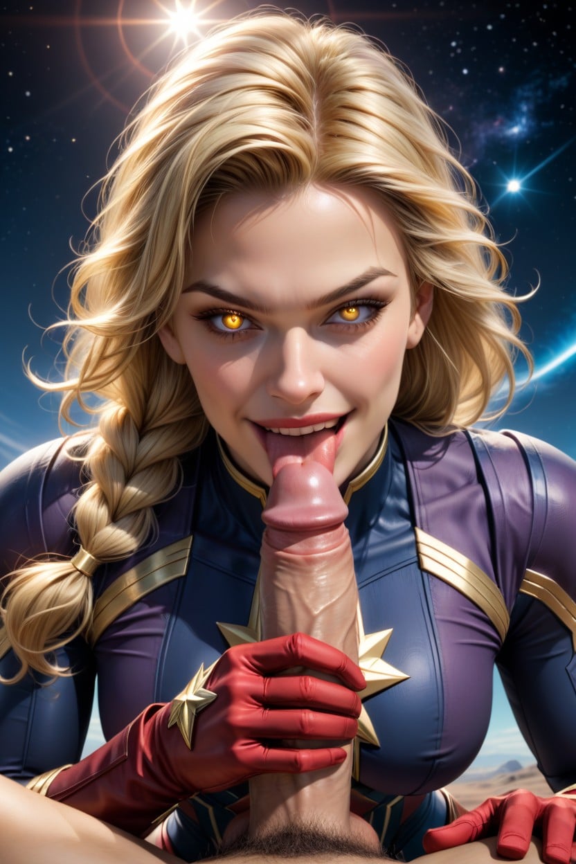 Red Belt, Captain Marvel, Fit AI Porn