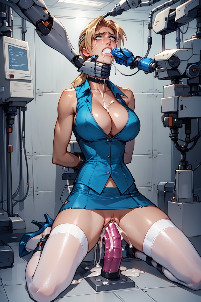 Neck Strap, Thigh Restraints, フルボディ AIポルノ