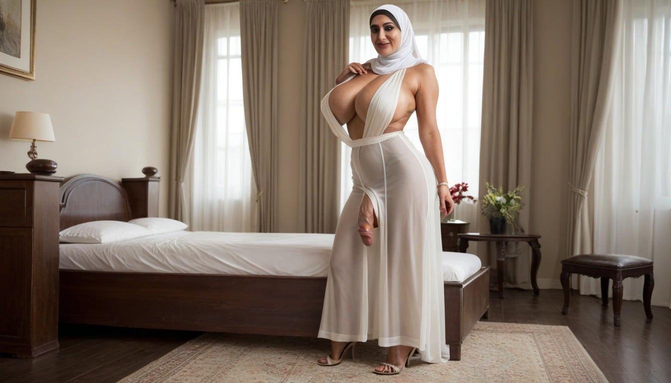 Mommy, Gorgeous, Fully Clothed Shemale AI Porn