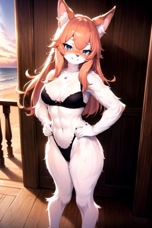 Anime Furry Shemales - Fit, Soft Light, Furry Shemale AI Porn