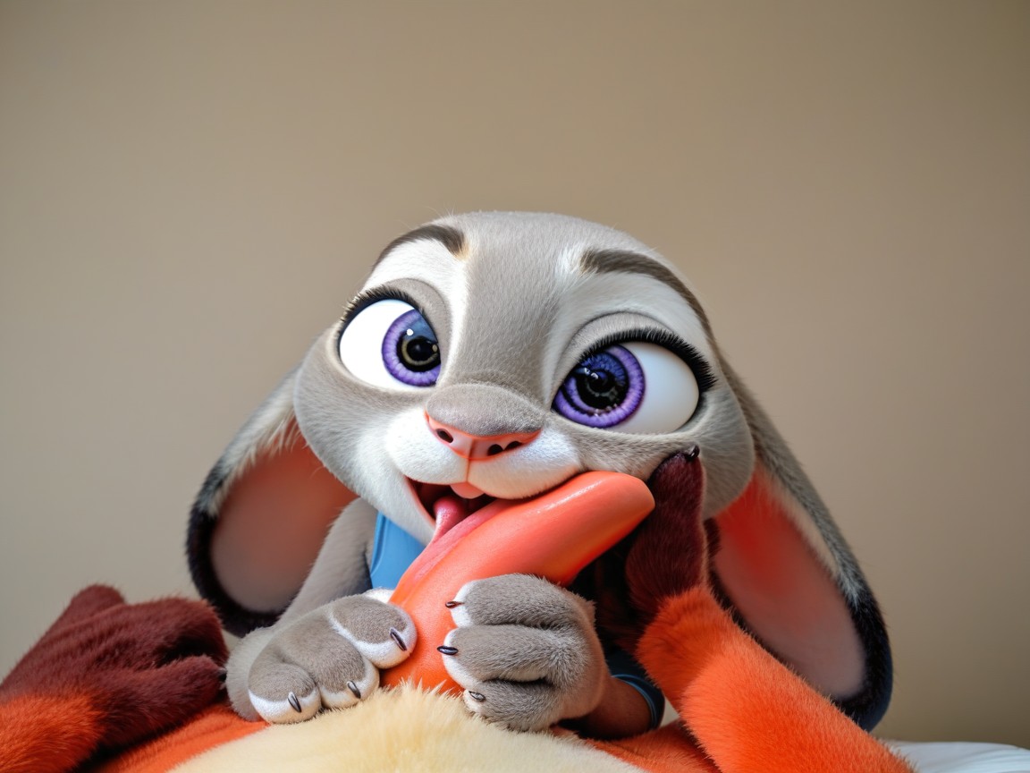 Judy Hopps Licking Nick Wilde Dick Pov Shemale AI Porn