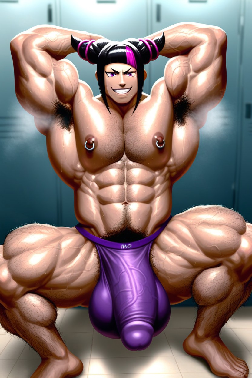 Abs, Ambushtrap, Big Balls Shemale AI Porn