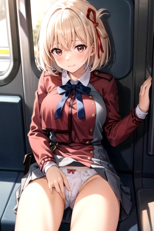 Leaning Forward, Looking Ahead, Beautiful Hentai AI Porn