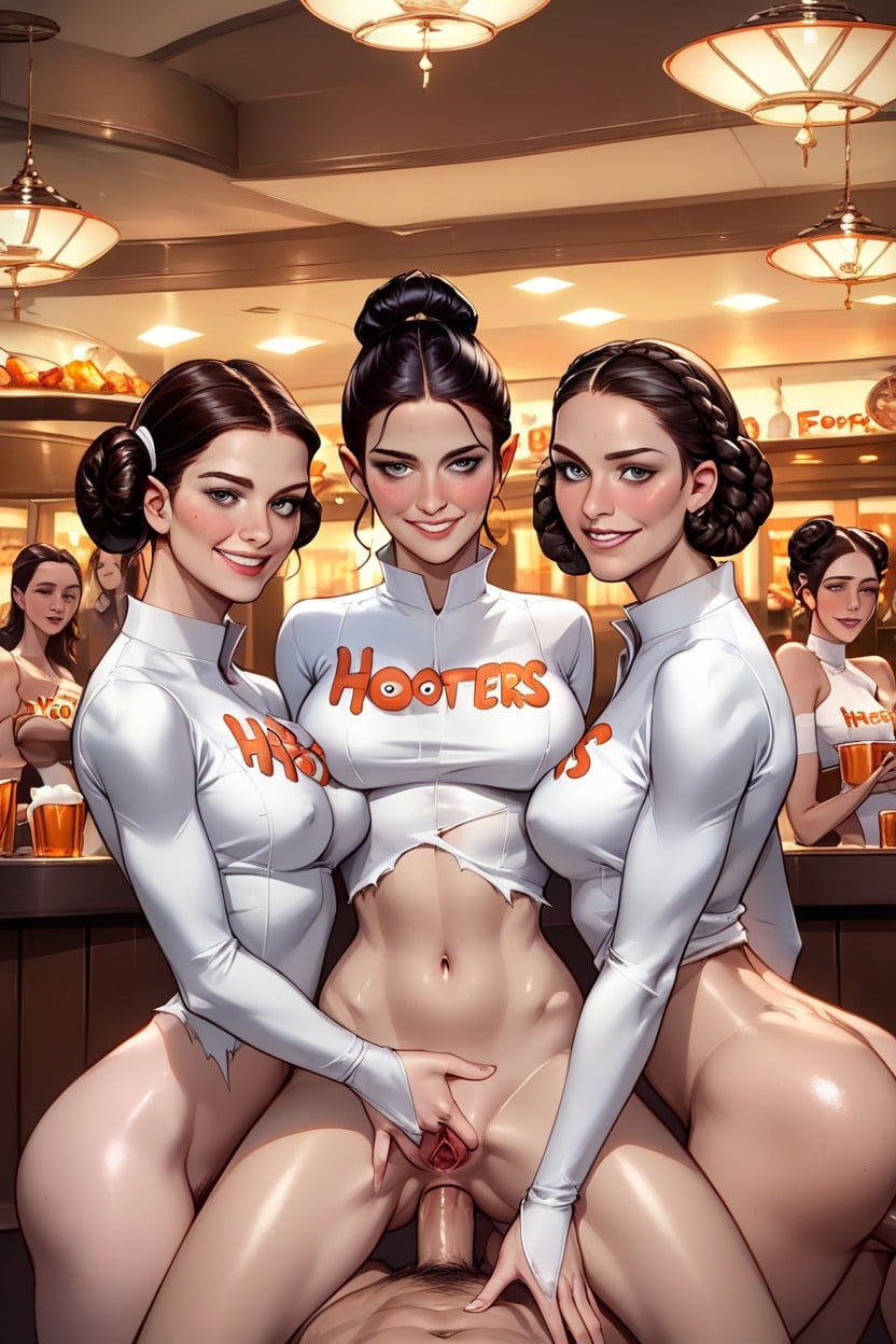 Nsfw, Harem, Waist Shot AI Porn