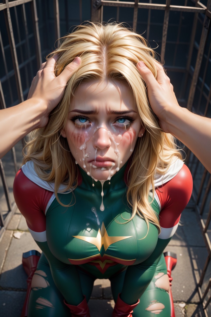 Tears Dripping On Face, Penis, Top Hentai AI Porn