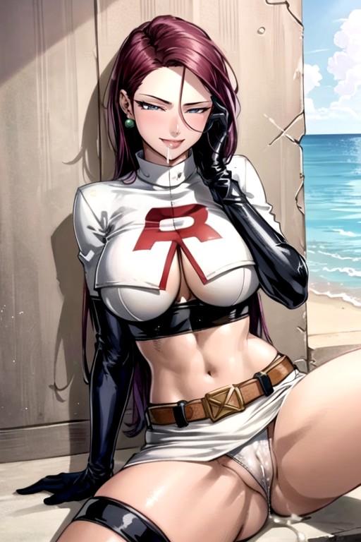 Jessie (pokemon), Long Length, 1 Person Asian AI Porn