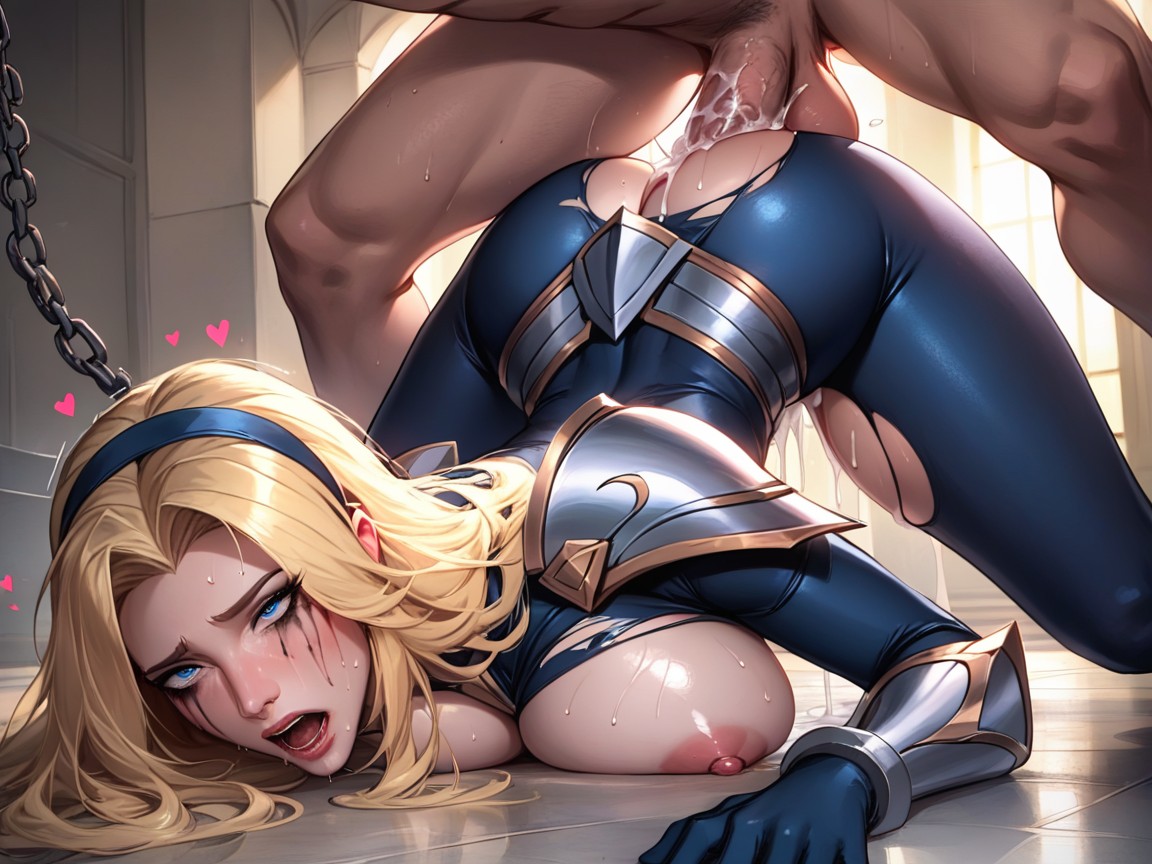 Orgasm, Face Down Ass Up, Hearts Around Female Head Hentai AI Porn
