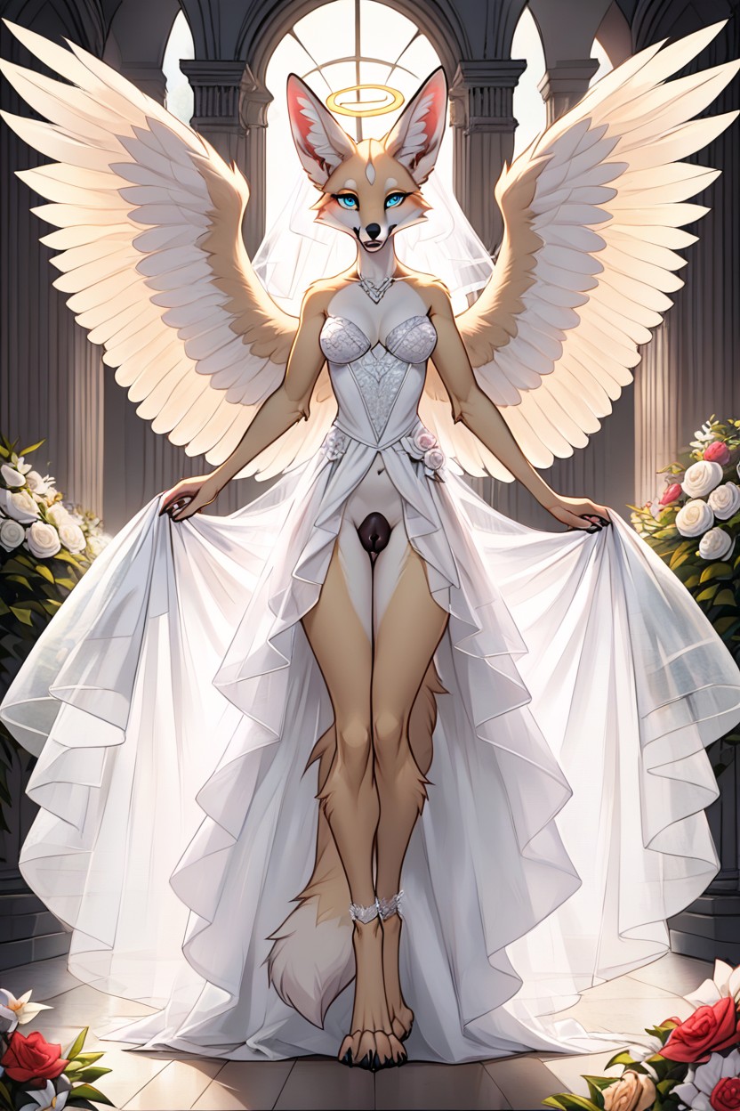 Digits On Each Hands, Claws, Medium Breast Furry AI Porn