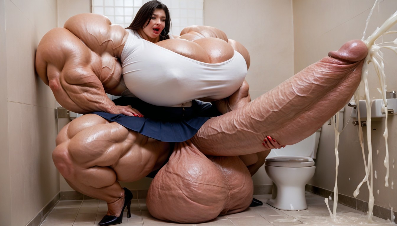 Gigantic Scalene, Gigantic Testicles, 50+ Shemale AI Porn