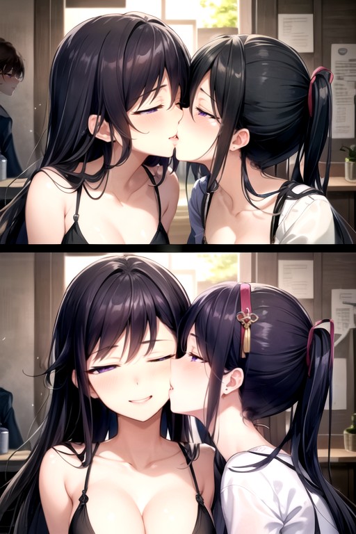 Thai, Harem, Kissing (1 Boy 1 Girl) Furry AI Porn