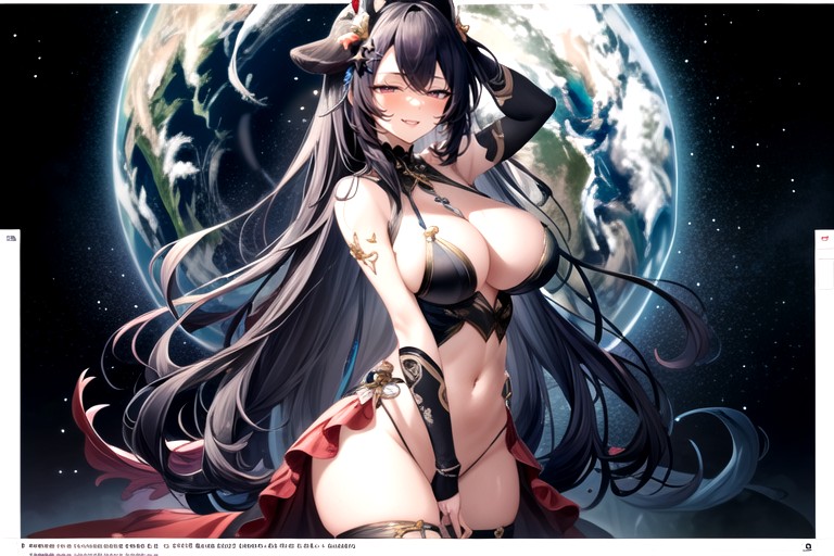 Devil, Giga Giantess Woman, Rampage Furry AI Porn