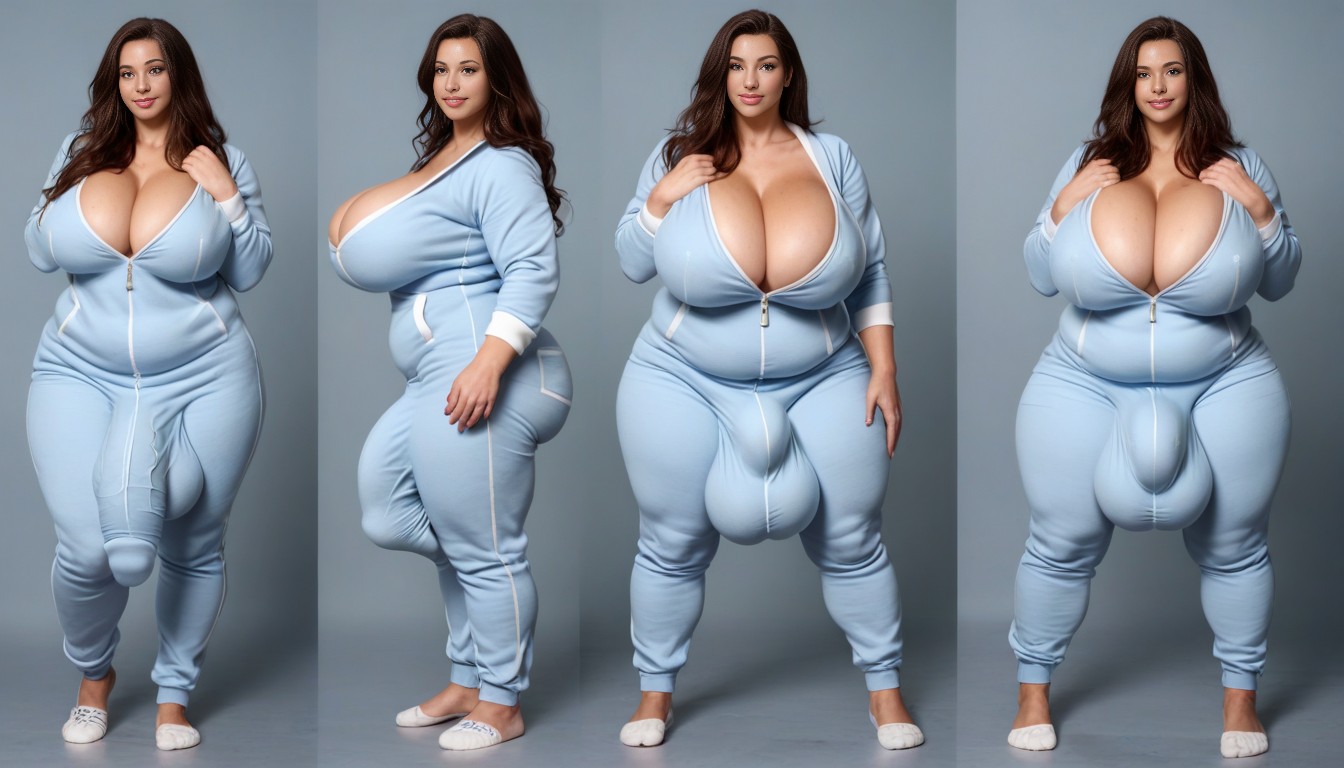 Muscular, Futanari, 18 AI Porn