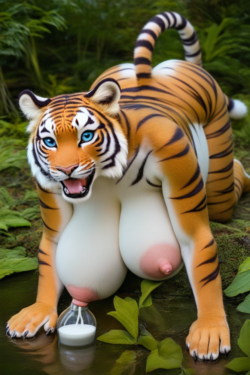 Big Ass, Shocked, Naked Furry AI Porn
