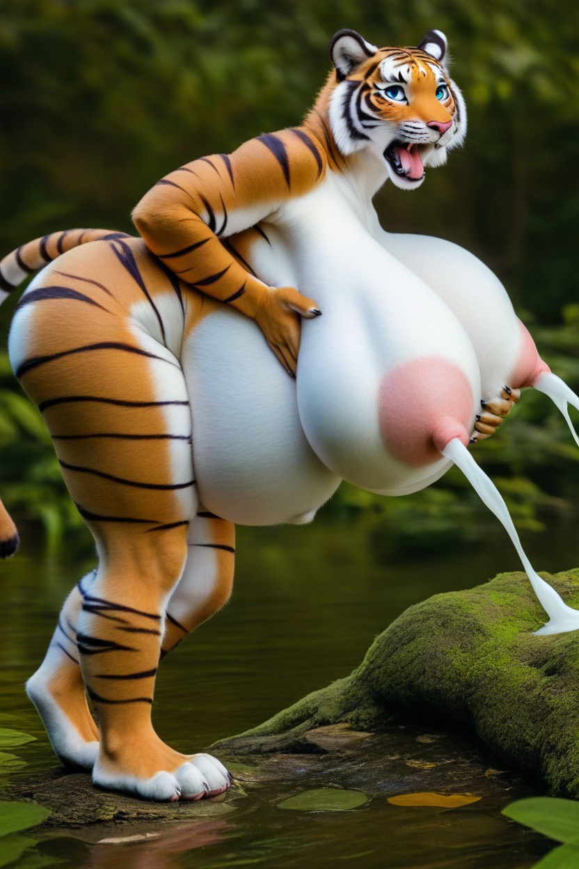 Screaming, Torn Ripped Clothes, Nsfw Furry AI Porn