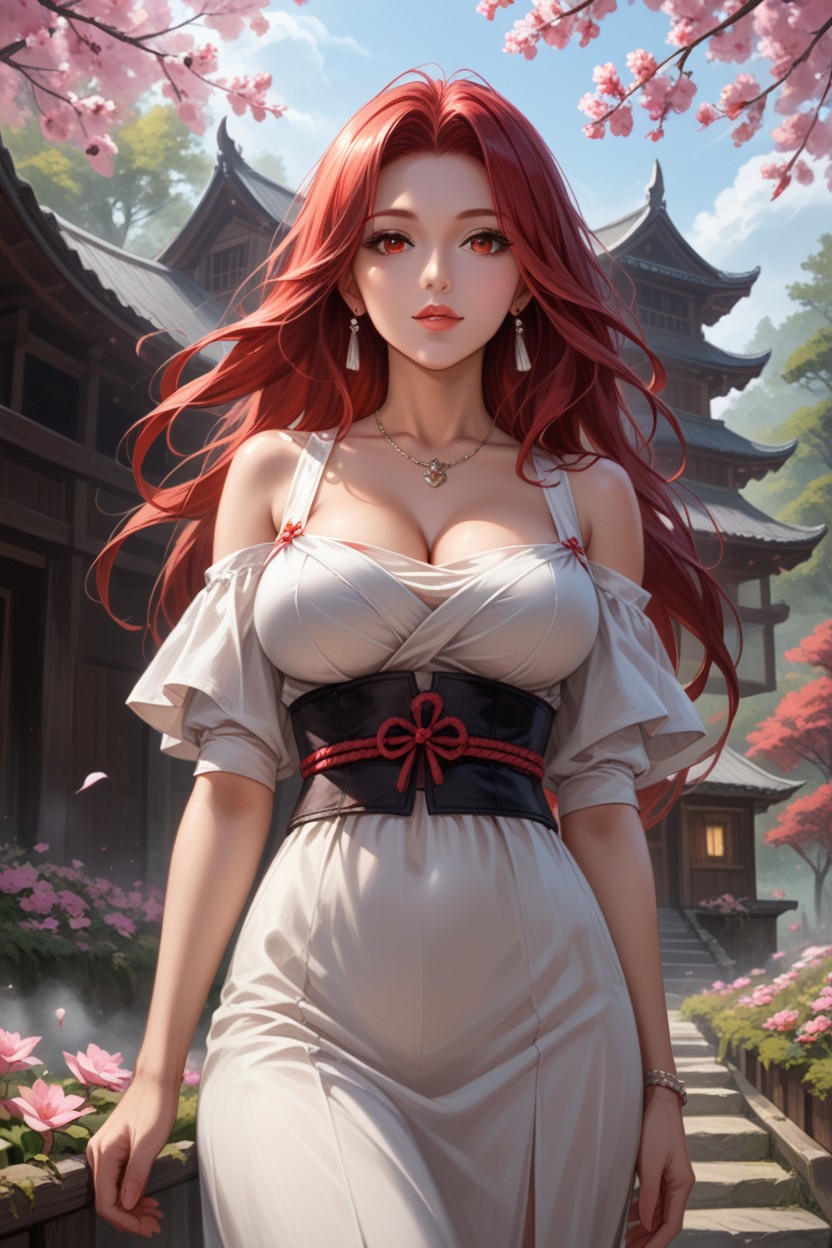 Skinny, Waist Shot, Cinematic Hentai AI Porn