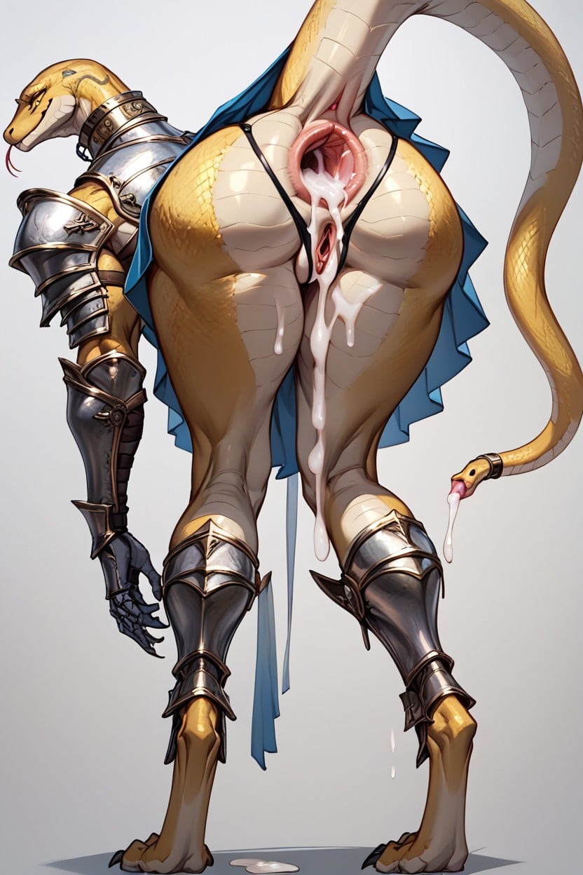 Muscular, Gorget, Close Up Furry AI Porn