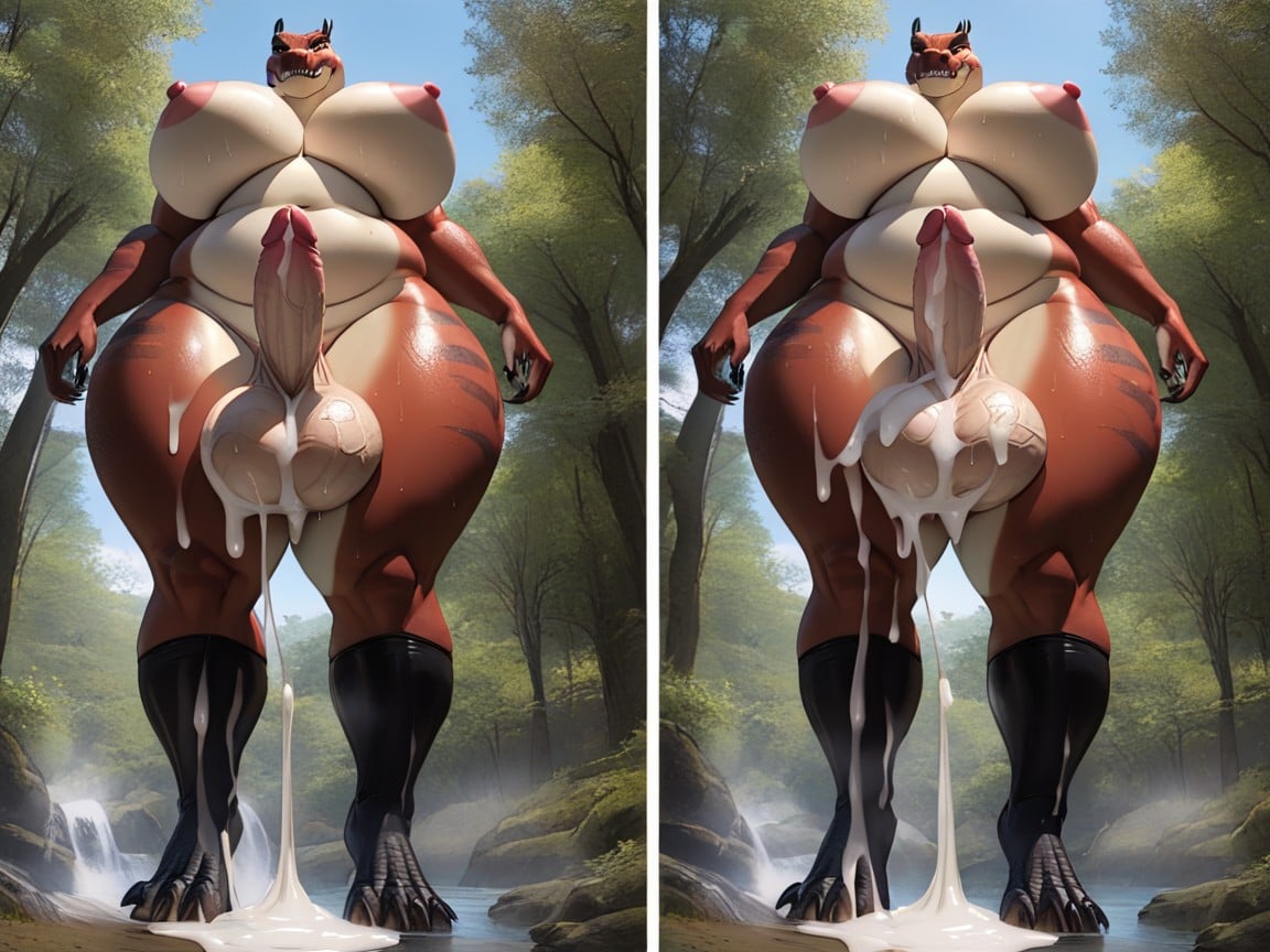 Nsfw, Thick Cum, Cum From Penis Furry AI Porn