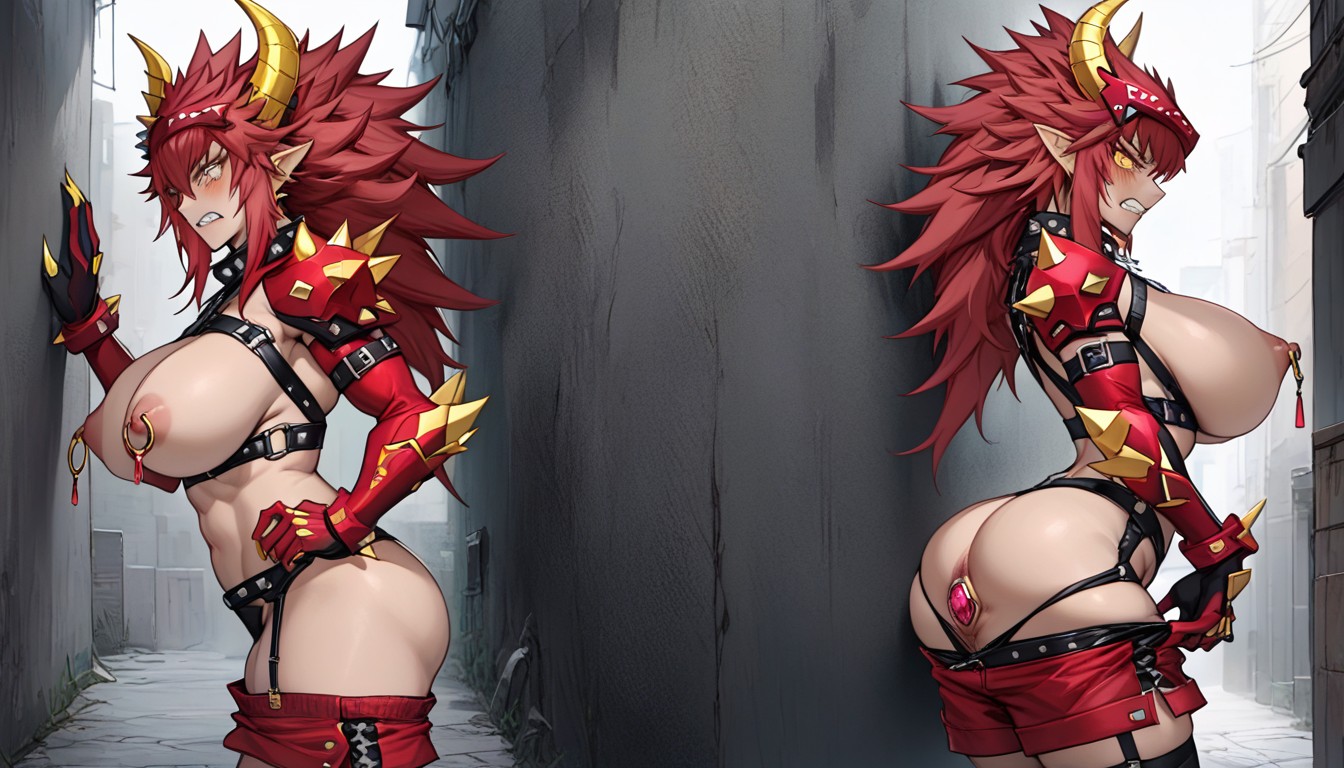 Massive Breast, Anime Woman, Massive Ass Furry AI Porn