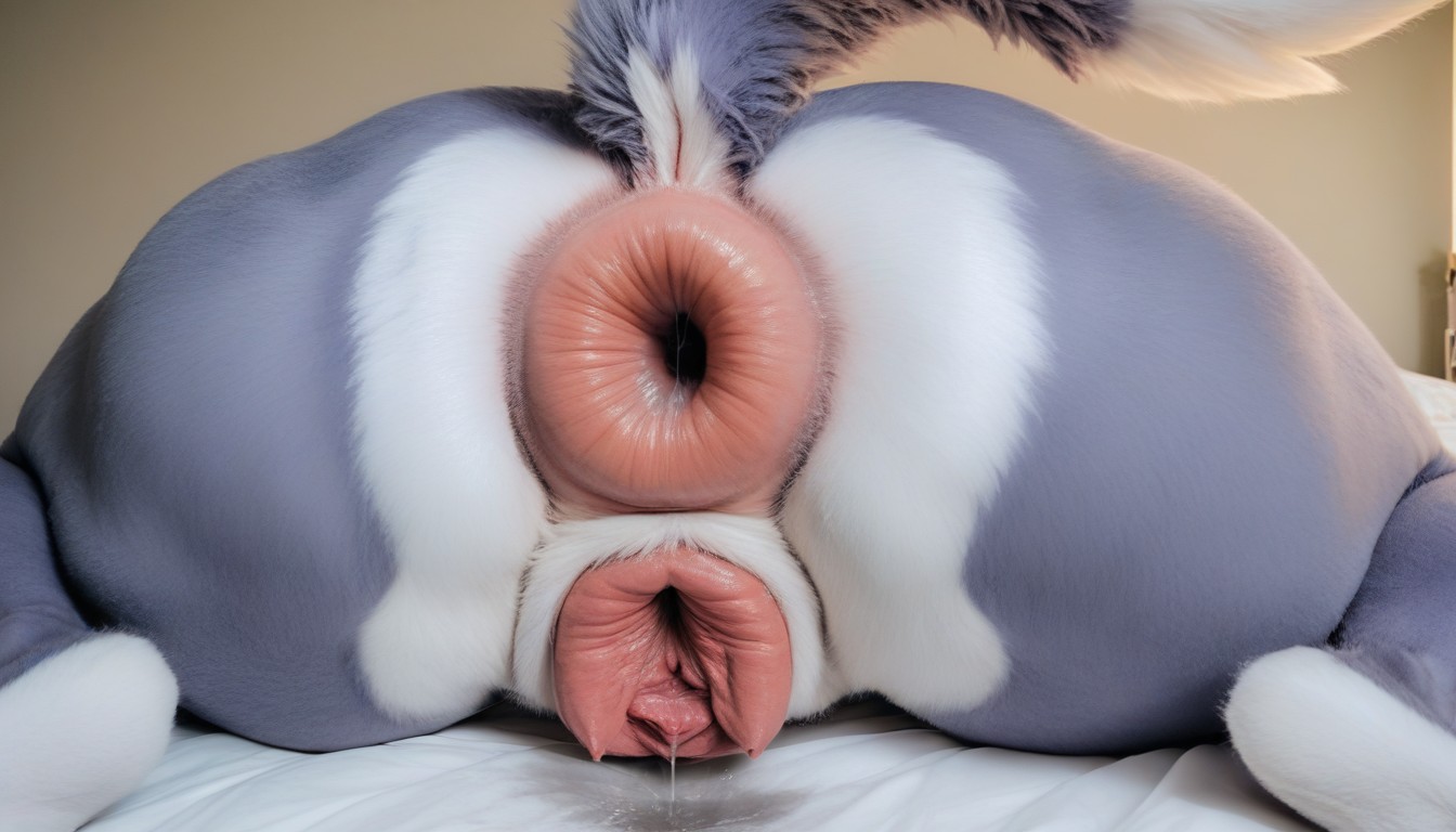 Fingering, Cinematic Warm Lighting, Female Masturbation Furry AI Porn
