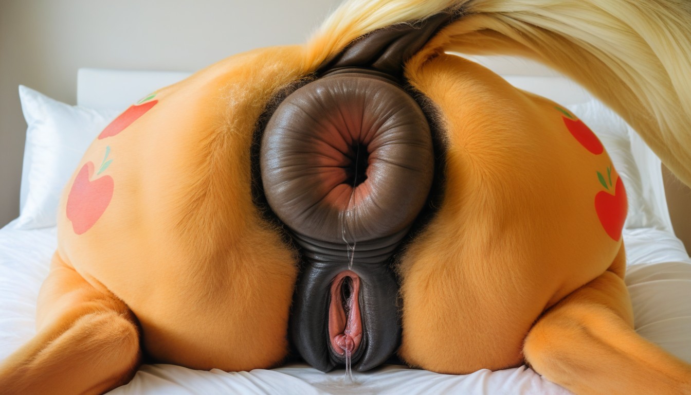 Larger Female, Enlarged Genitals, Add Detail Furry AI Porn