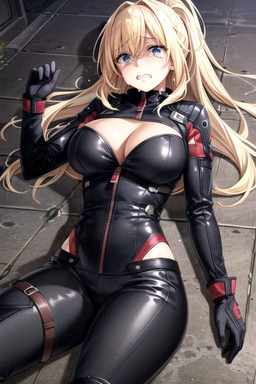 Cleavage, Leather, BreastsAI黄片