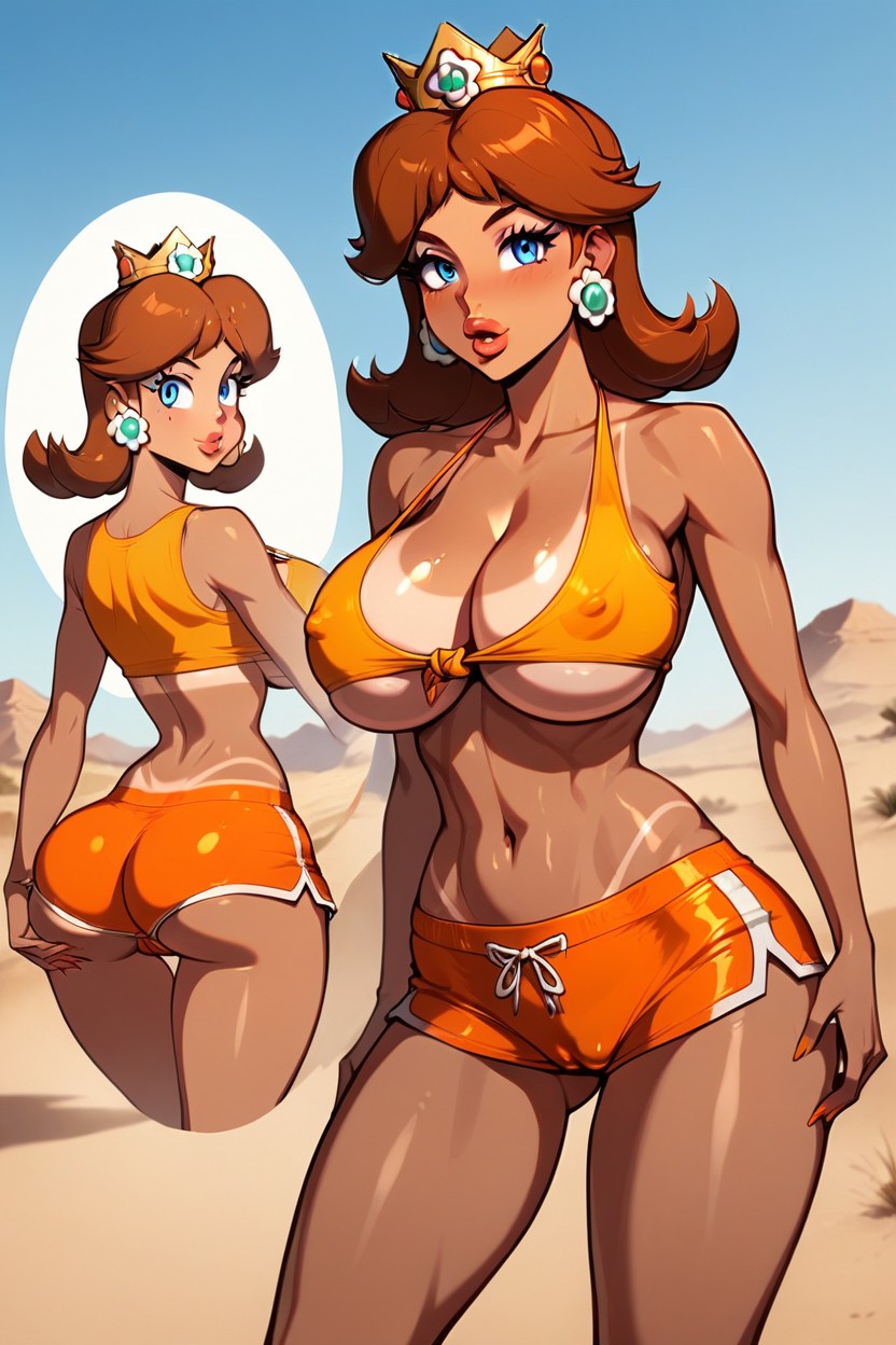 Close Up, Skimpy Clothes, Cleavage Hentai AI Porn