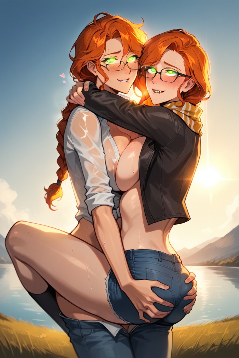 Lake, Braided, Jacket Hentai AI Porn